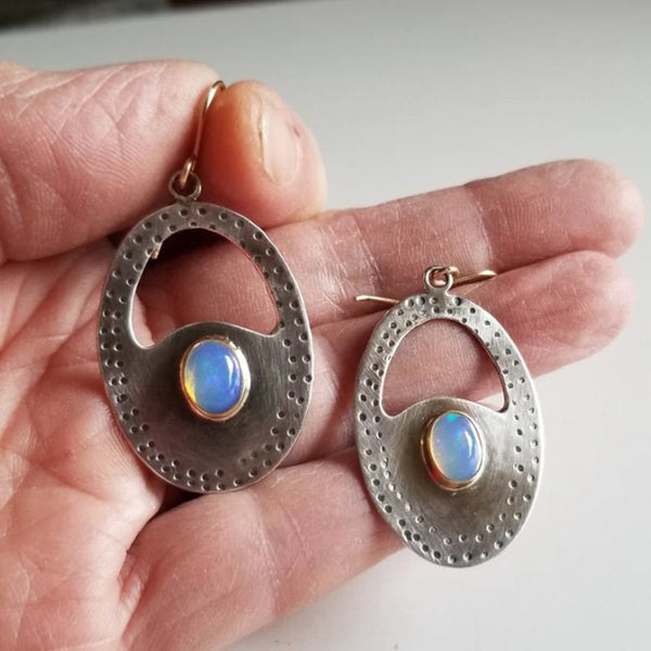 Opal Drop Earrings for Women