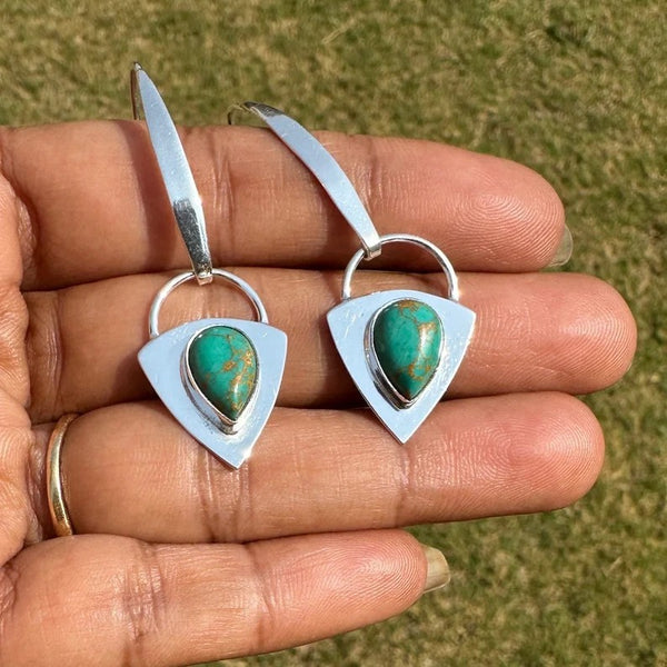 Bohemian Turquoise Women's Earrings