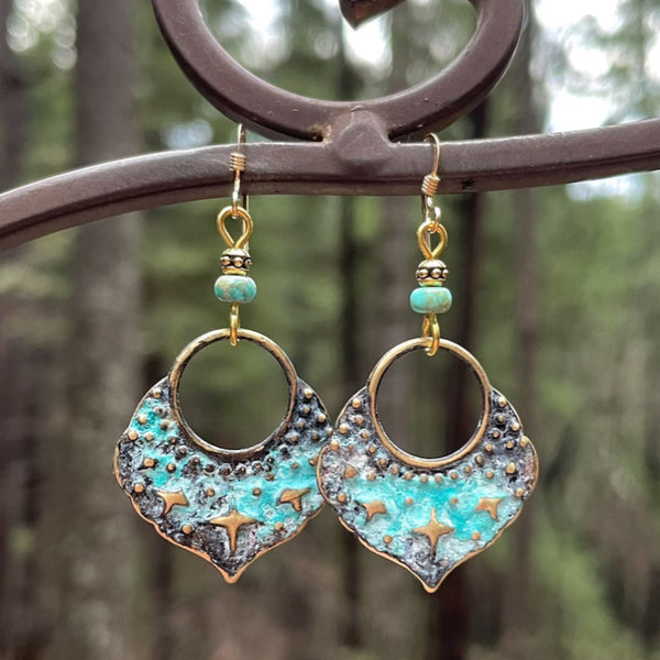 Bohemian Vintage Drop Earrings