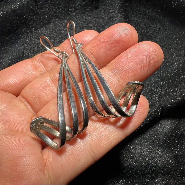 Handcrafted 925 silver earrings for women