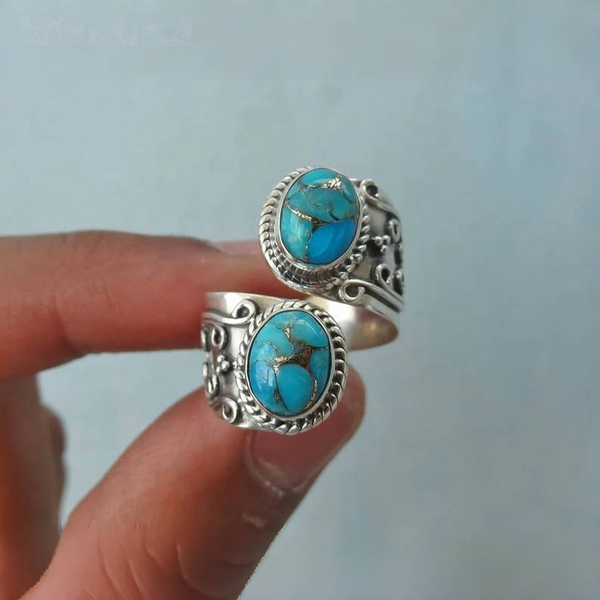 Handmade Turquoise Silver Ring