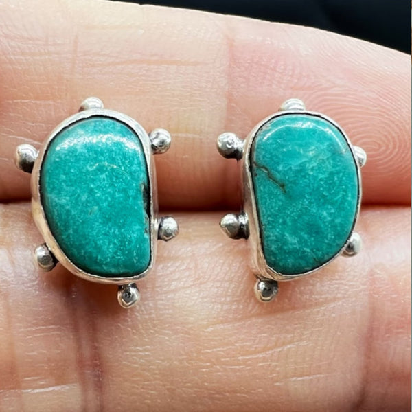 Raw Gemstone-Inspired Minimalist Earrings