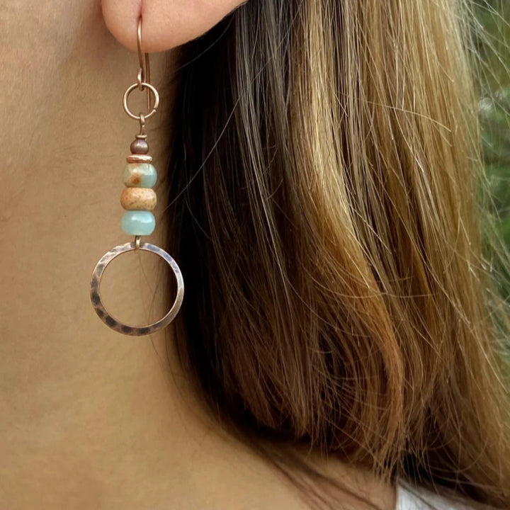 Bohemian Hoop Earring for Sale