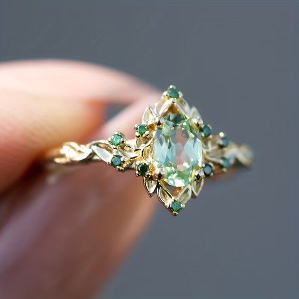 Simple Personality Niche Light Luxury Elegant Ring